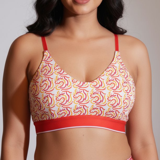 Ladies Bralette  – Comfortable Spiral Fusion