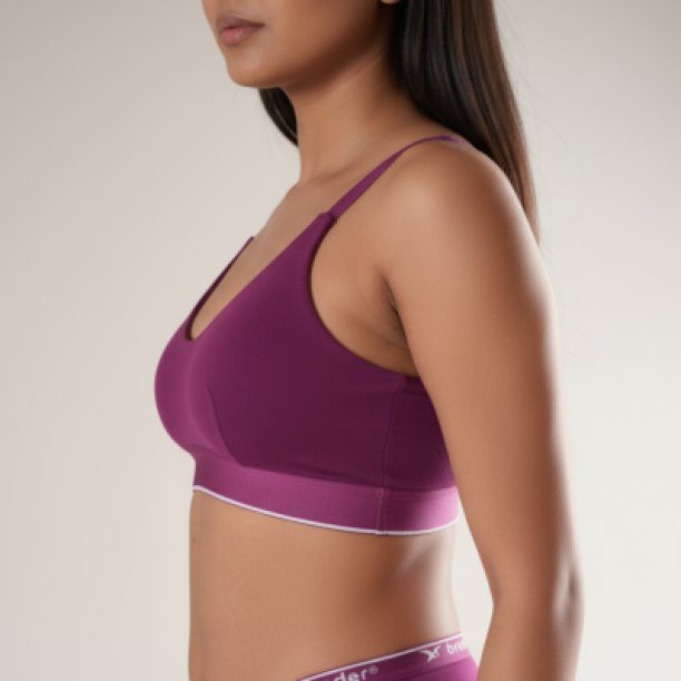 Ladies Bralette  – Plum